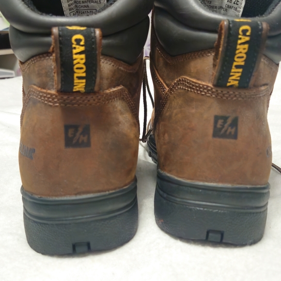 Size 9 1/2 2E Carolina men's workboots - Picture 3 of 5